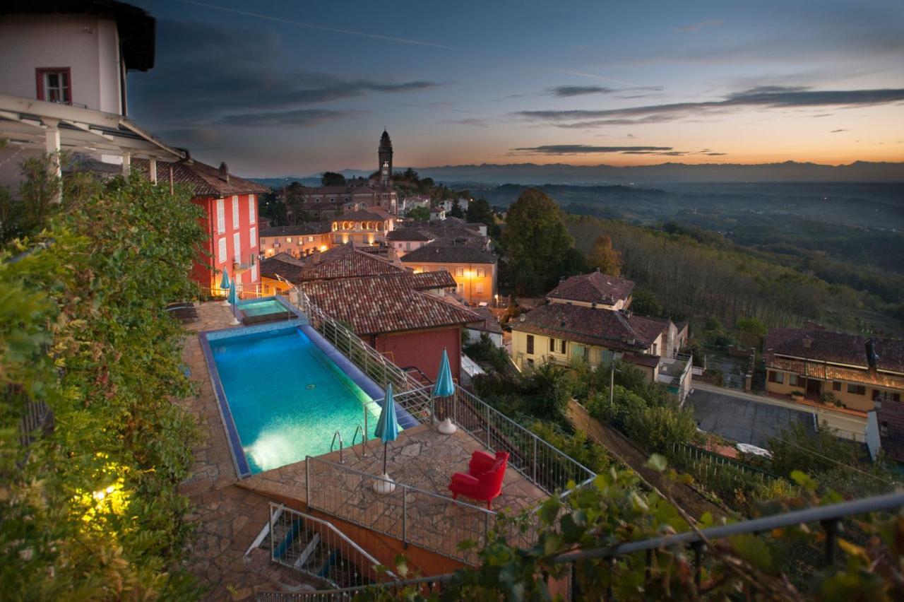 Felicin - Palazzo Boeri Panoramic Suites มอนฟอร์เต ดิ อัลบา ภายนอก รูปภาพ